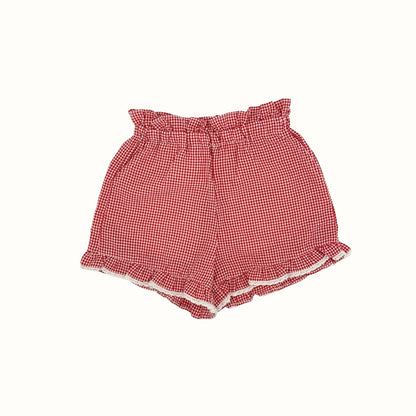 Red Gingham Two-Piece Set – 12-18M