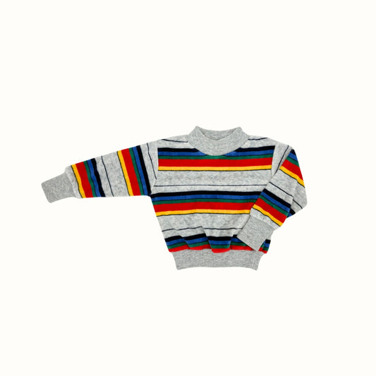 Healthtex 80's Rainbow Stripe Sweater – 2T
