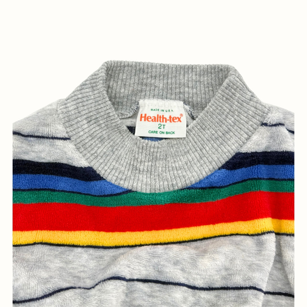 Healthtex 80's Rainbow Stripe Sweater – 2T