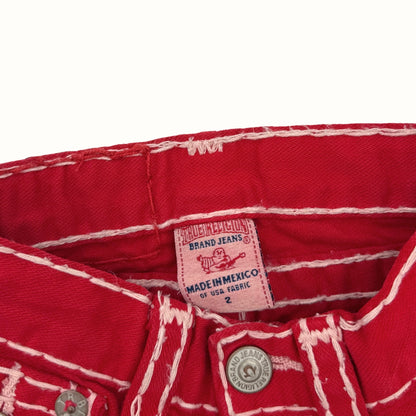 True Religion Red Jeans – 2Y