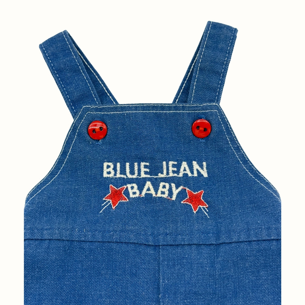 Healthtex “Blue Jean Baby” Overalls – 3–6M