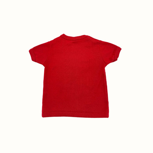Vintage 80's Red Tee - 12M
