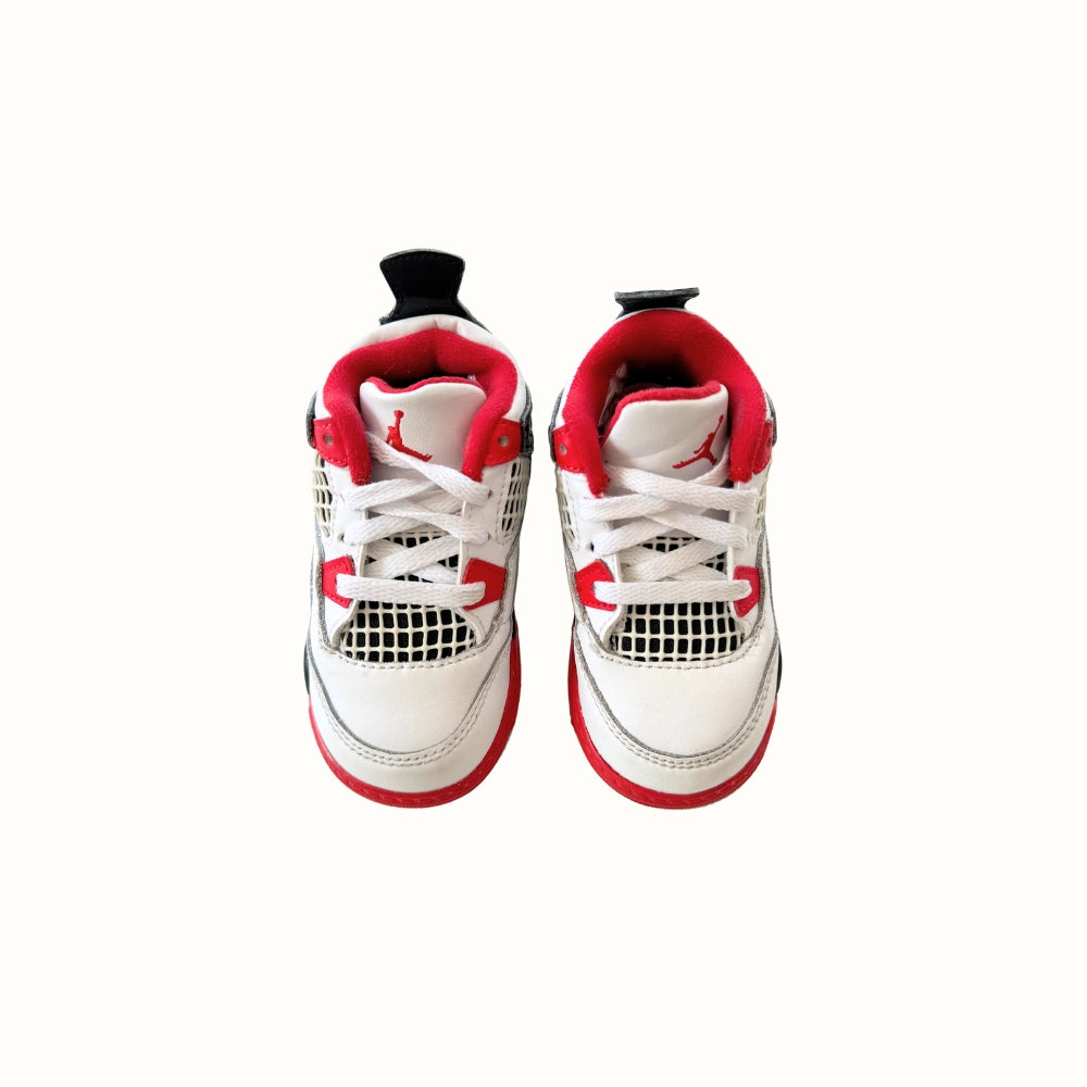 Nike Air Jordan 4 Retro “Fire Red” – 6C Baby/Toddler