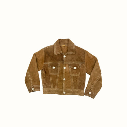 Vintage Suede Jacket – 1–2Y