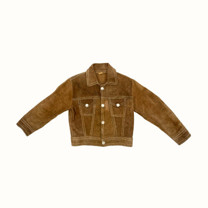 Vintage Suede Jacket – 1–2Y