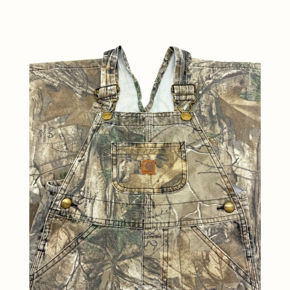 Carhartt Camo Overalls – 4Y