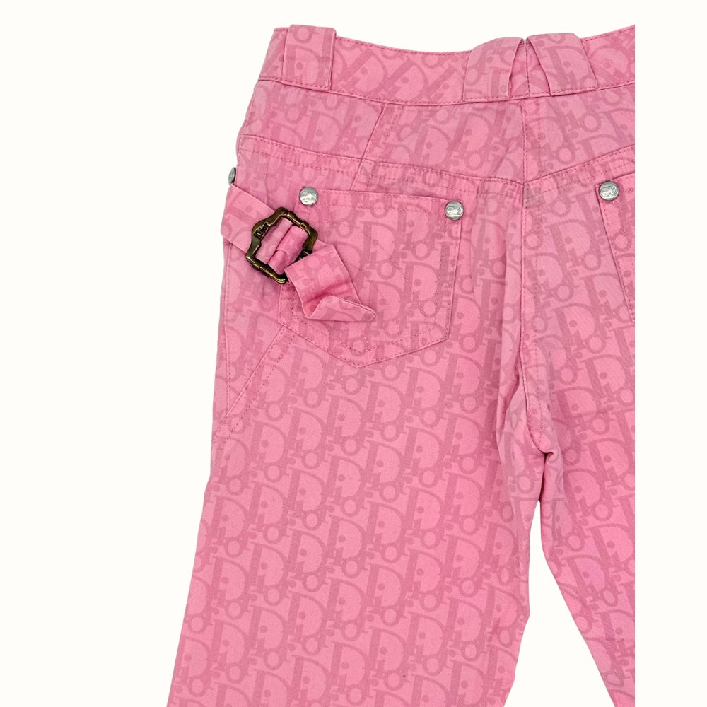 Christian Dior Pink Monogram Pants – 4Y