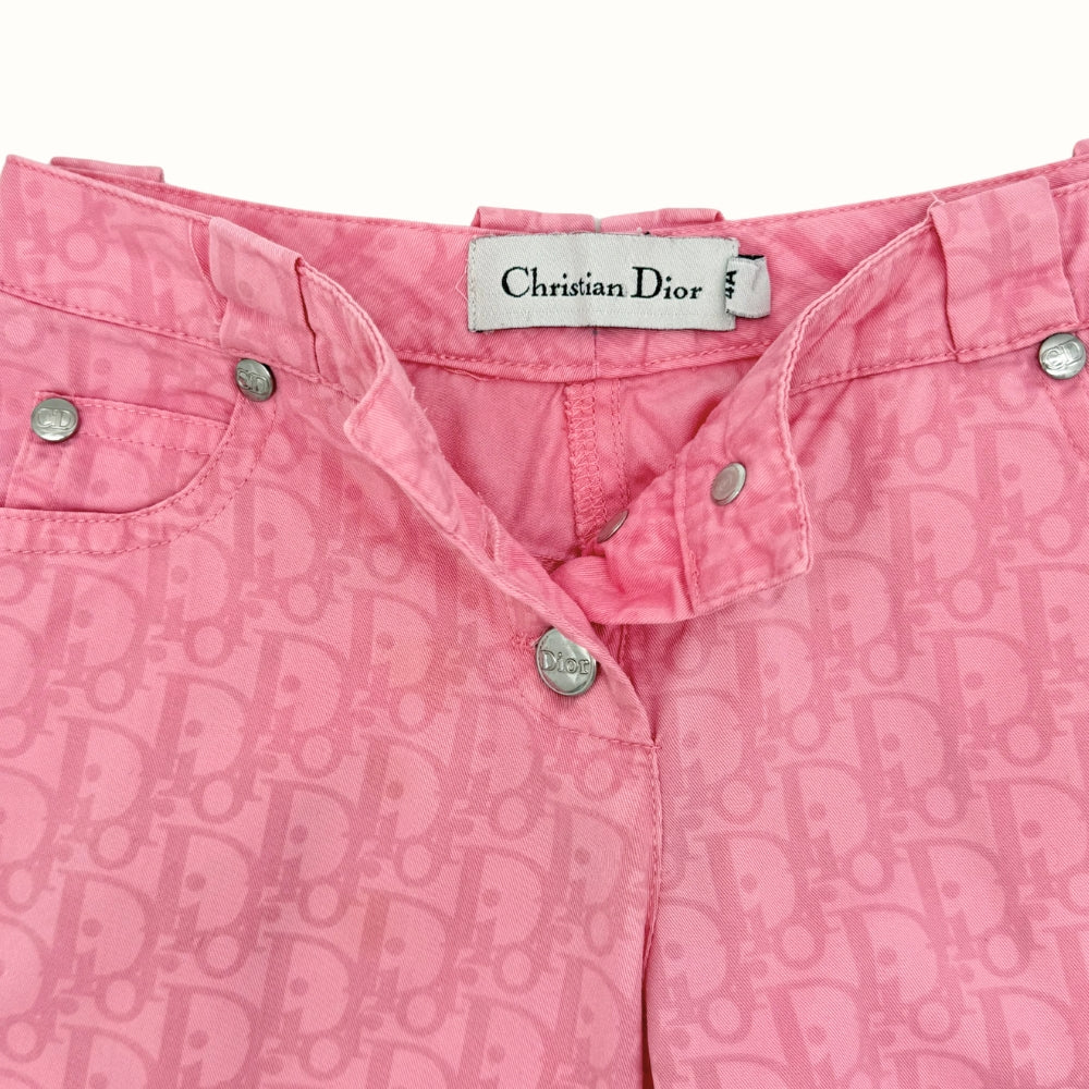 Christian Dior Pink Monogram Pants – 4Y